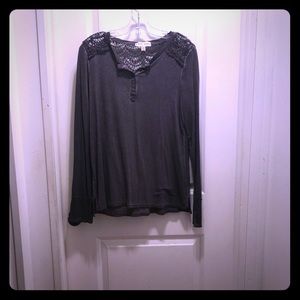 Long sleeve blouse